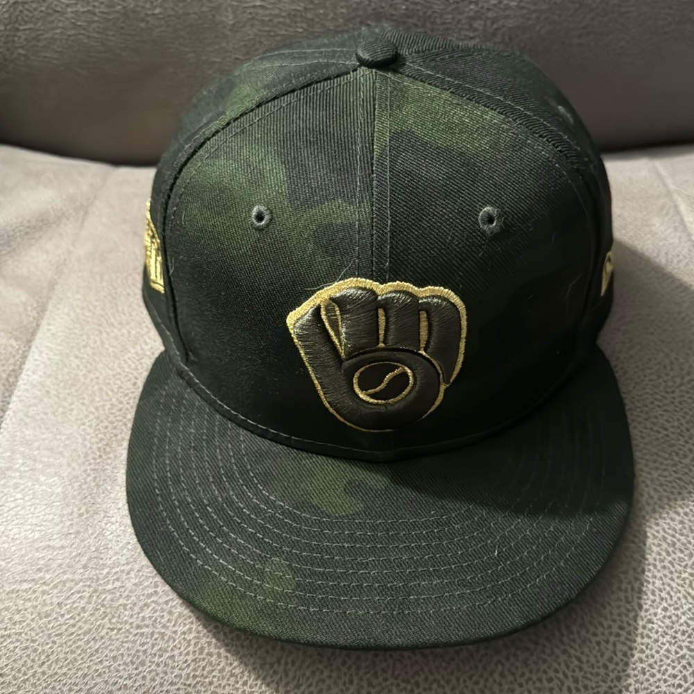 Milwaukee Brewers Camo Hat